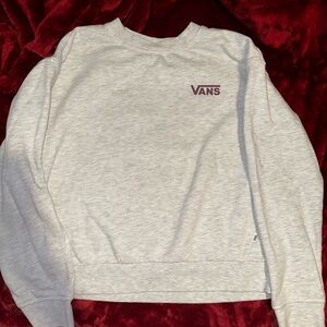 Vans Light Gray Sweatshirt
